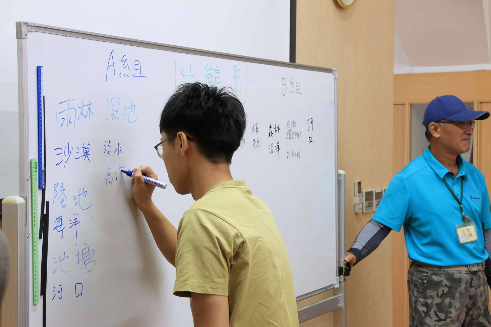 團隊合作認識生物多樣性的意涵