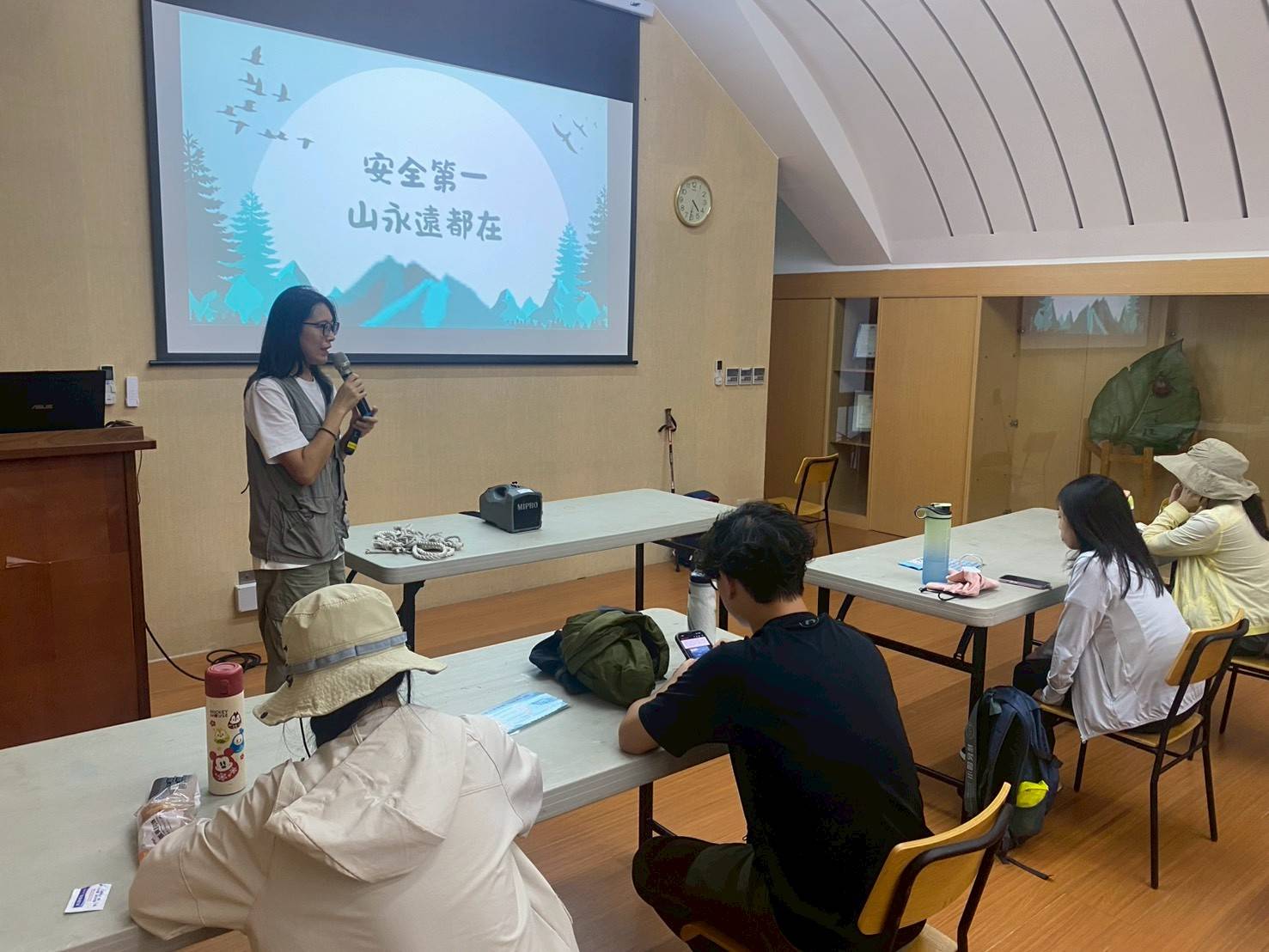 ▲認識行前準備、背包打包、天氣判讀等登山安全知識