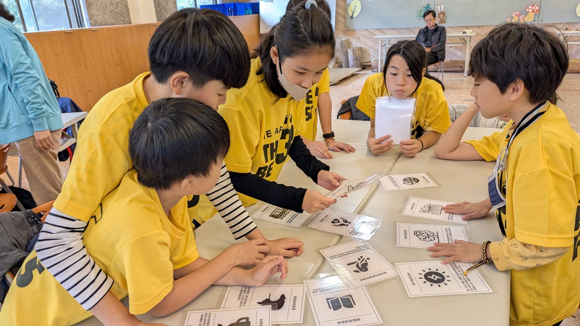 使用國產材的好處-學生進行國產材好處討論活動