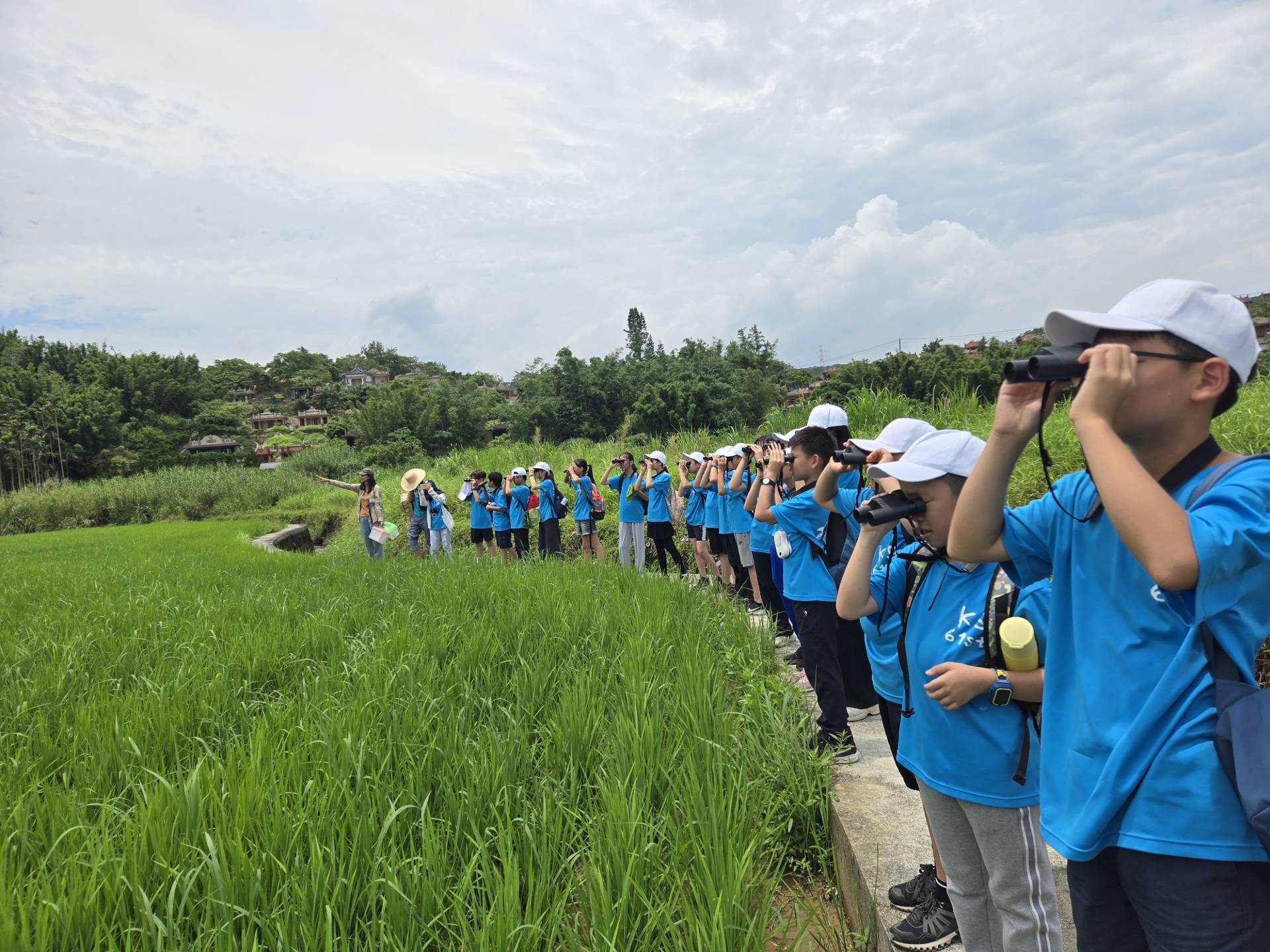 走訪「田寮洋濕地」，實地觀察野鳥朋友。