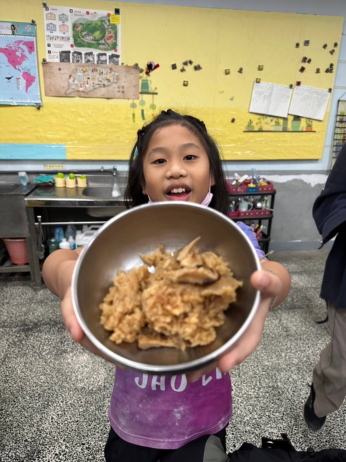 學習生態友善稻米對水鳥的幫助，用舌頭實踐野鳥保育。