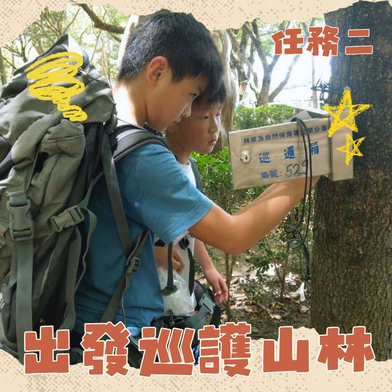 巡視山林轄區,動身動動腦,沿途解開謎題吧!