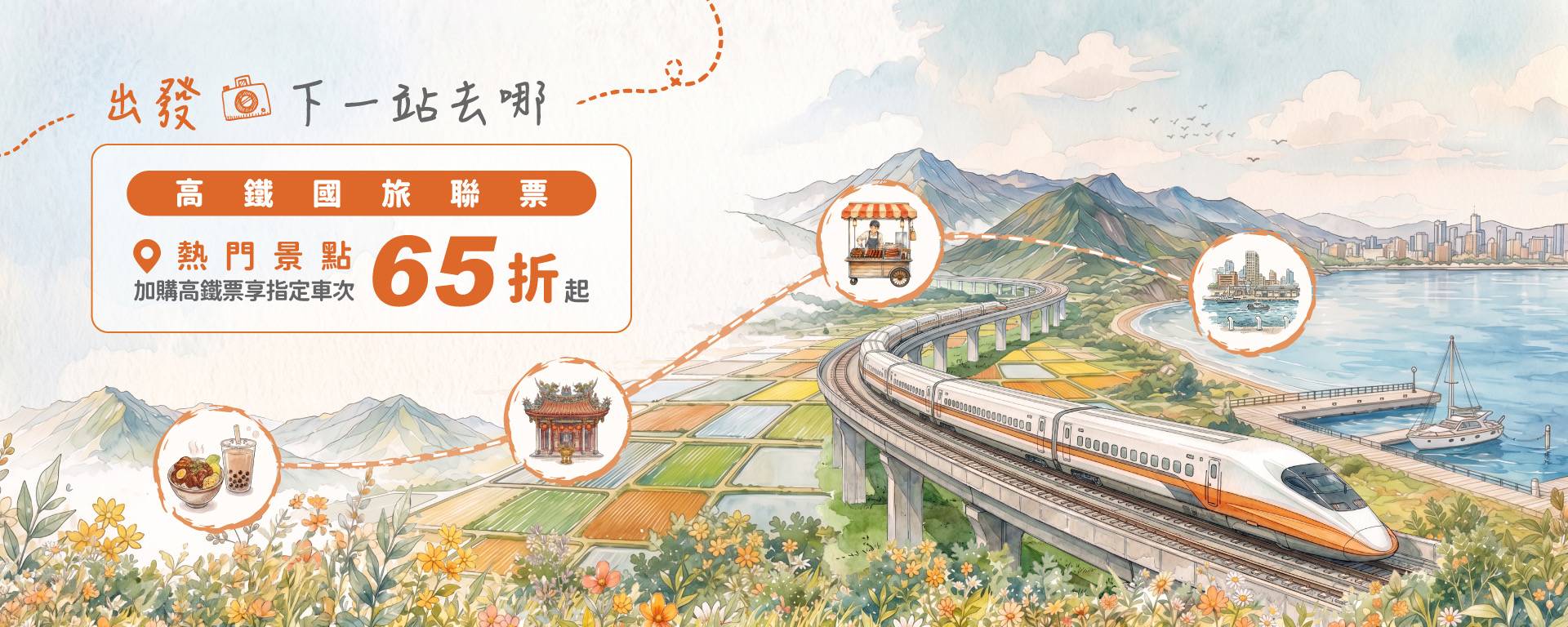 高鐵X阿里山特惠套票