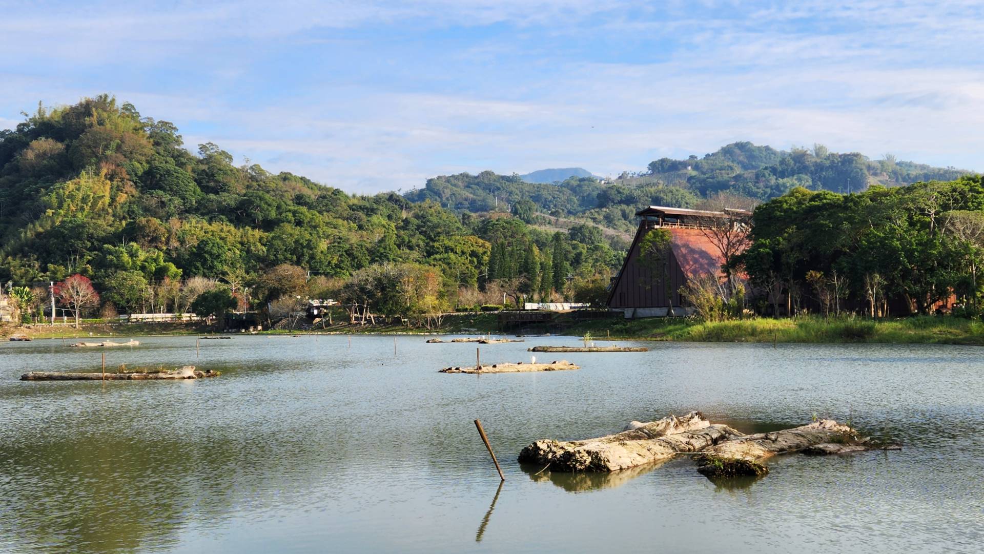 東勢林業文化園區貯木池
