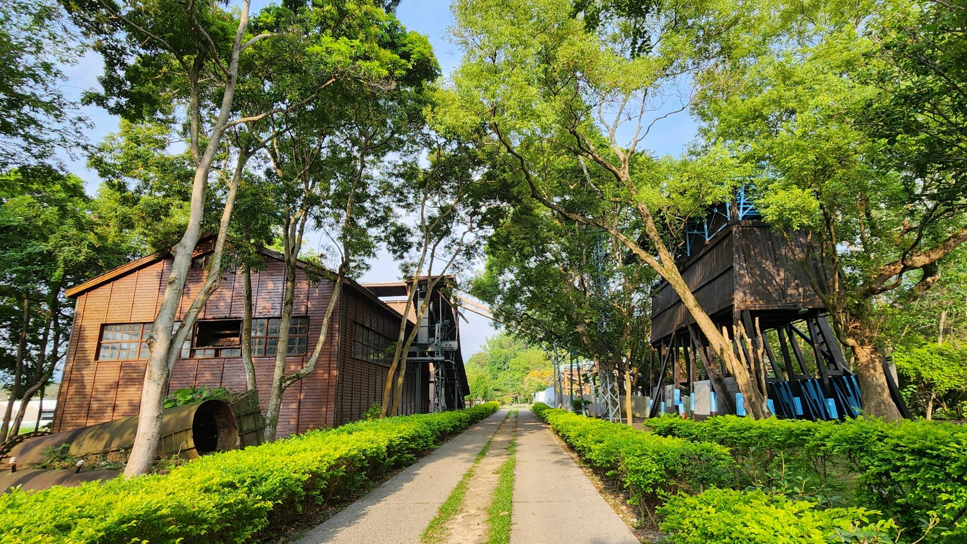 鍋爐間、燃料倉、切片倉