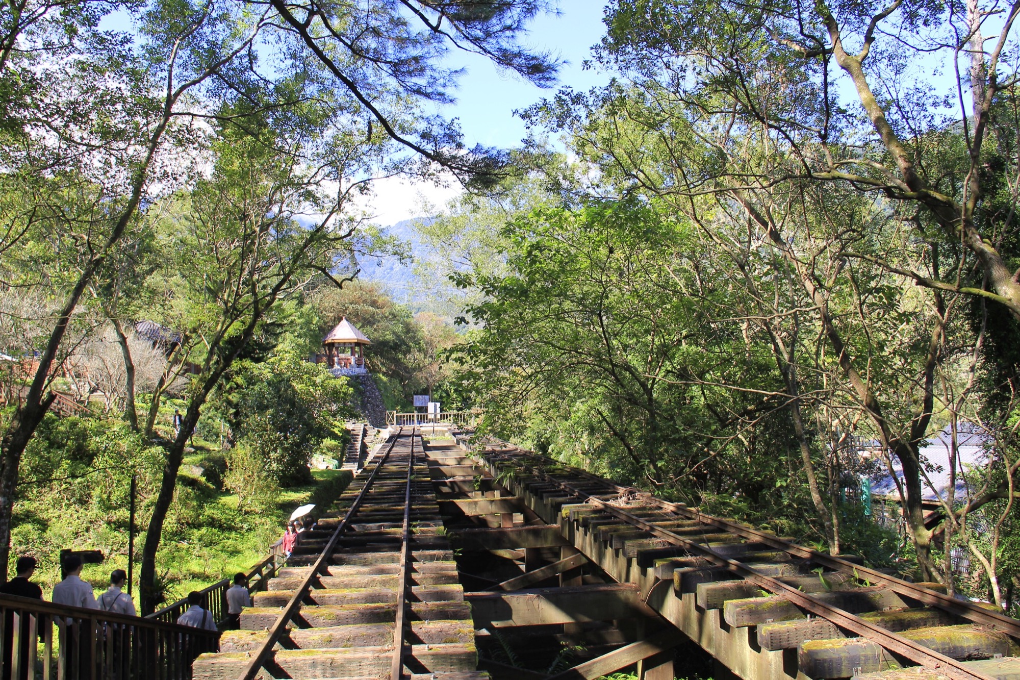 林田山旭東庭及軌道