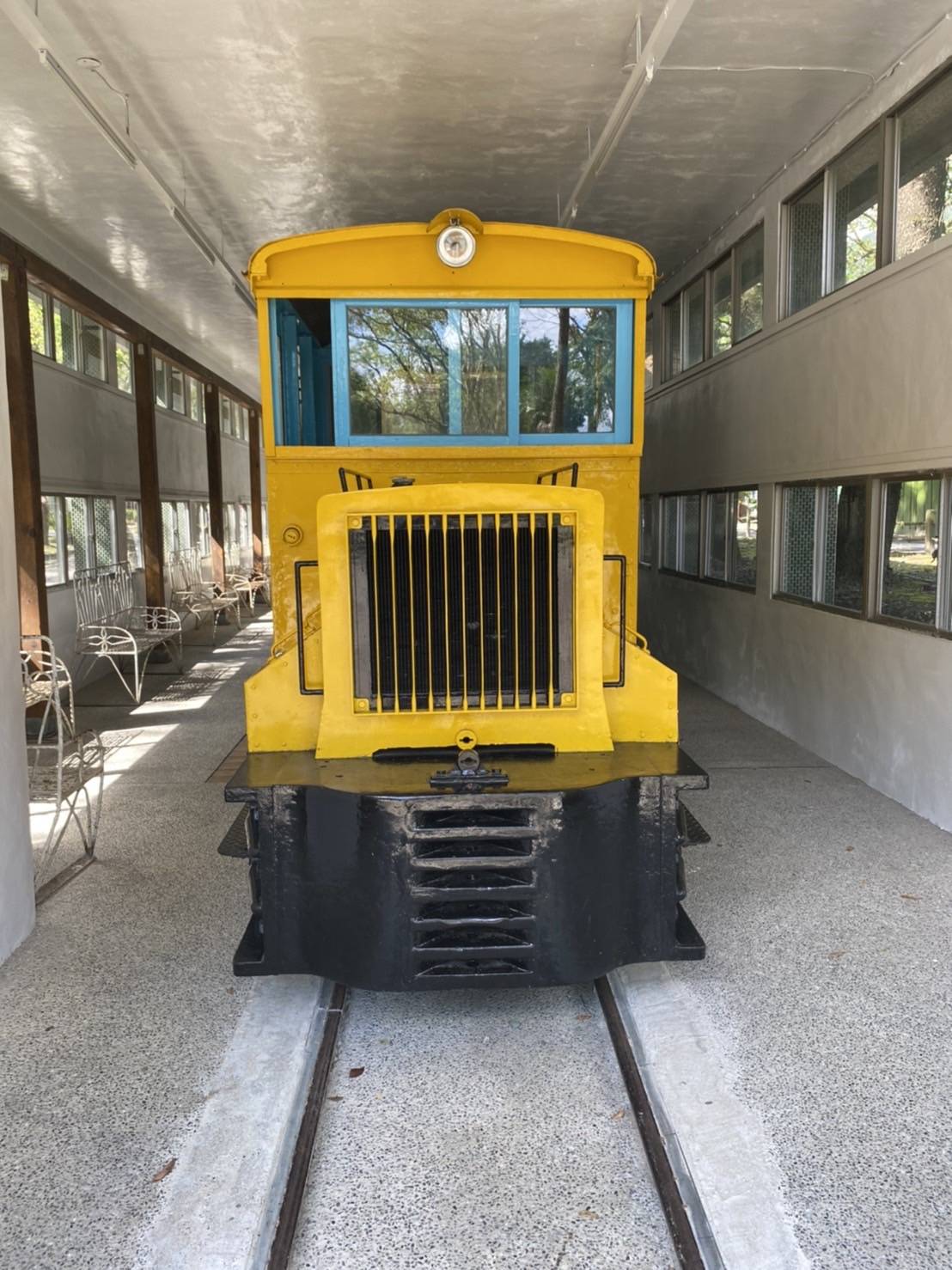 林田山機關車