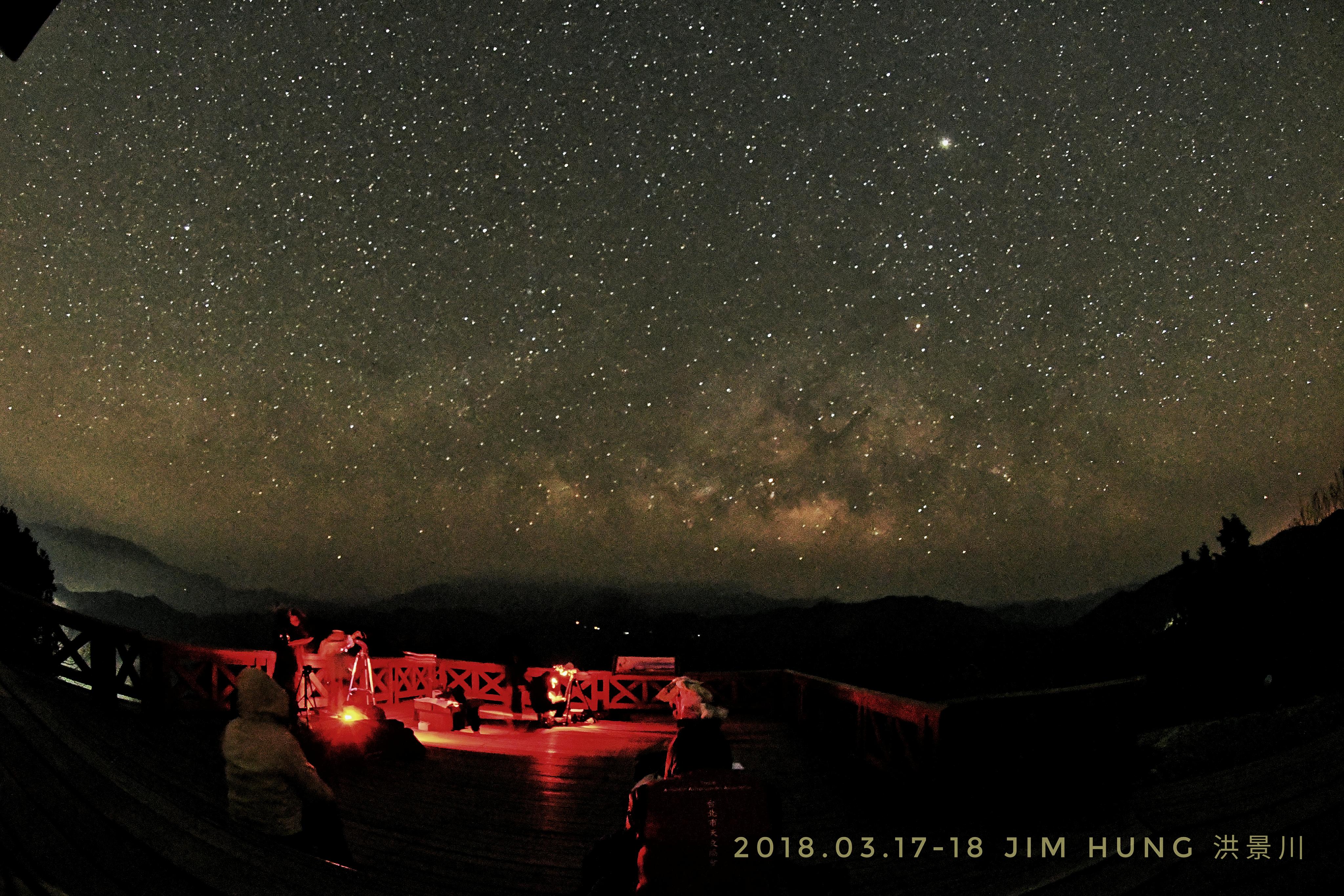 小笠原山璀璨星空