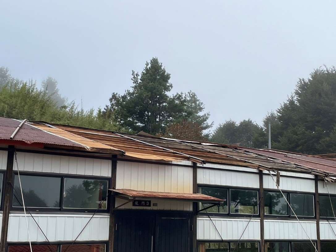 九九山莊龍門三號客棧損壞照片