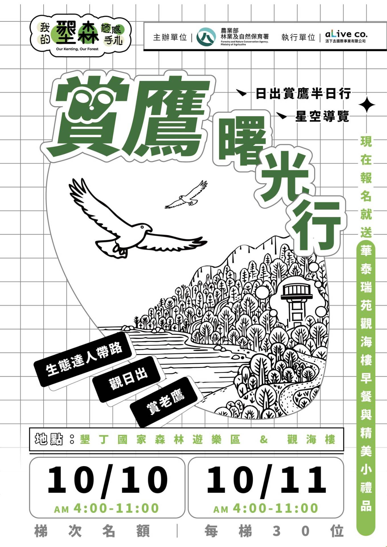 觀海樓賞鷹海報