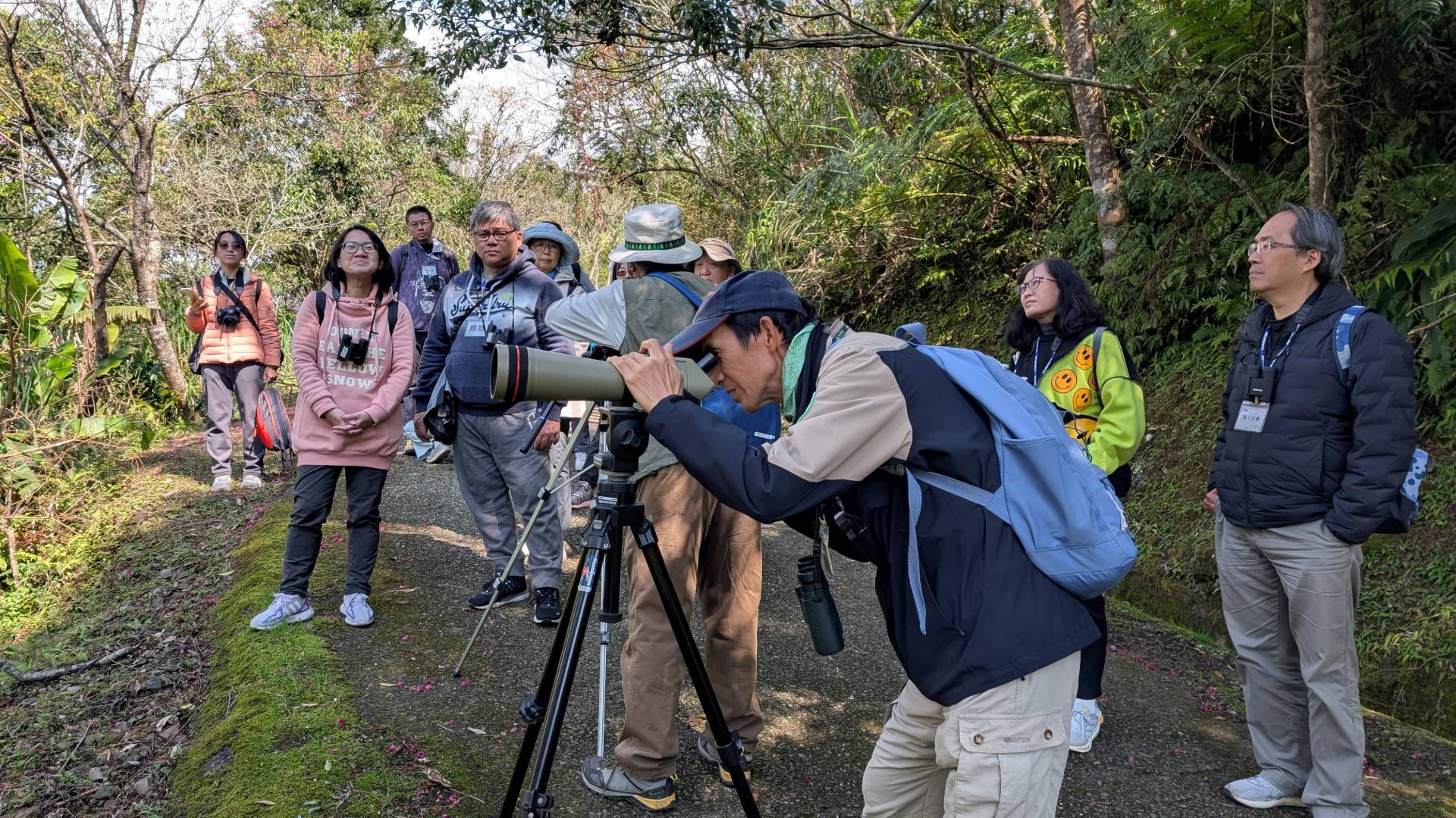 運用單筒望遠鏡賞鳥