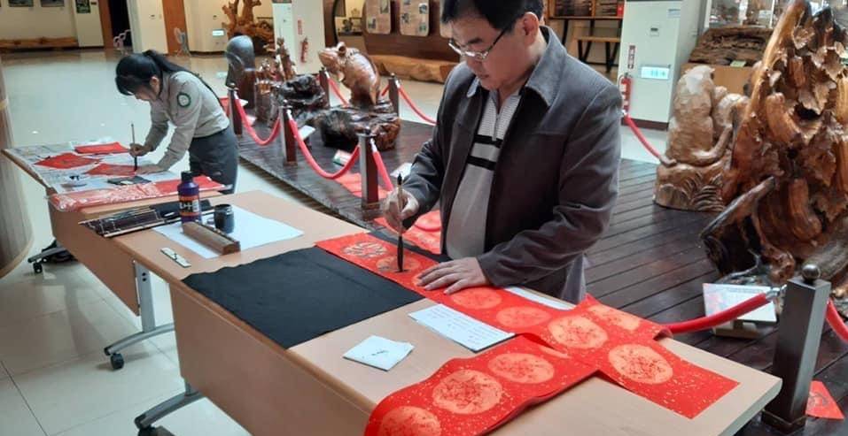 往年大雪山揮毫活動