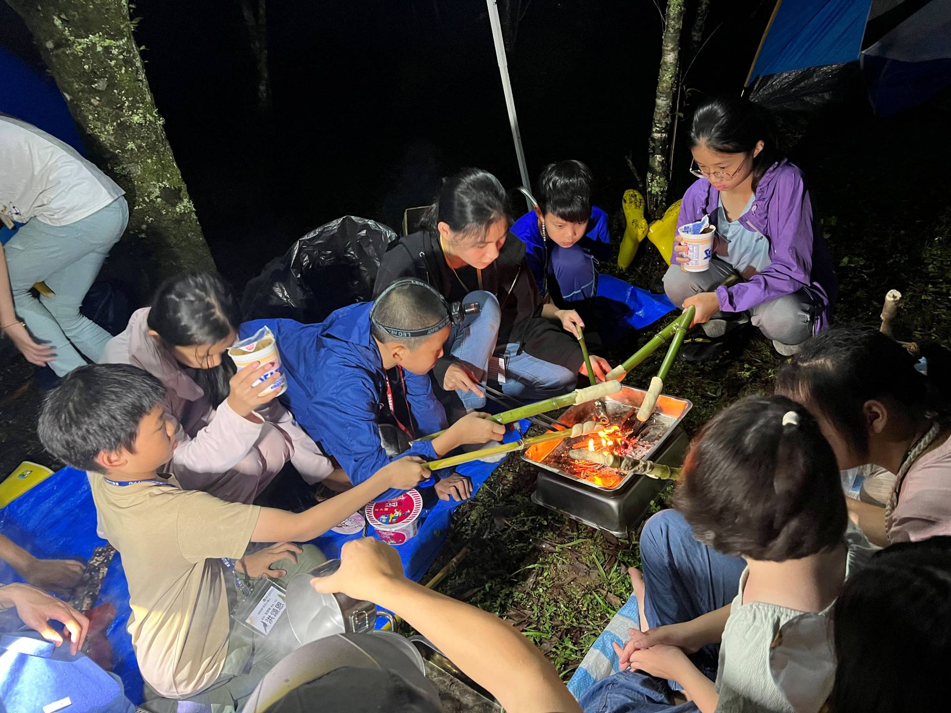 過夜吧！森活小達人｜桂竹烤蛇餅