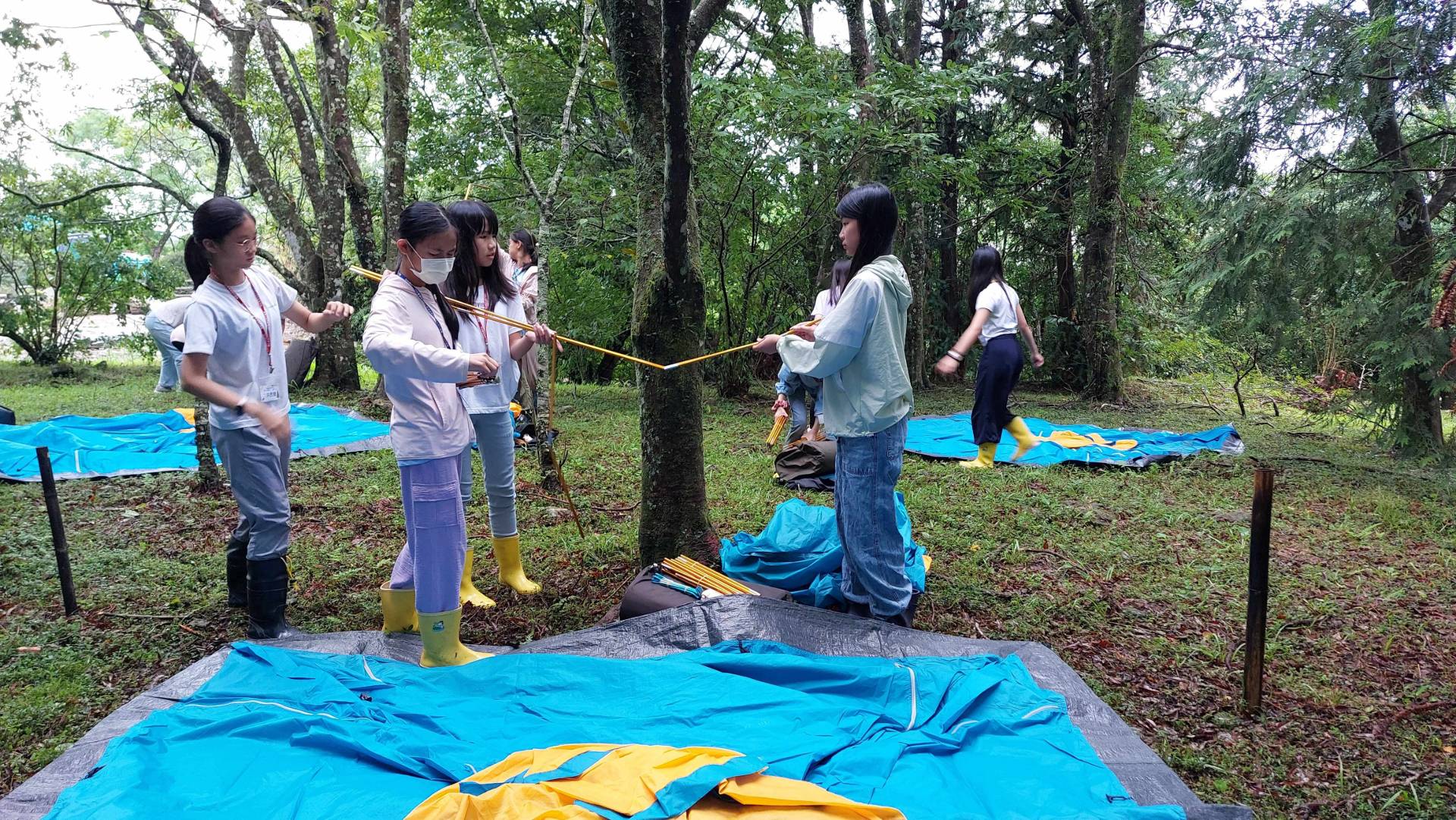 過夜吧！森活小達人｜練習搭帳