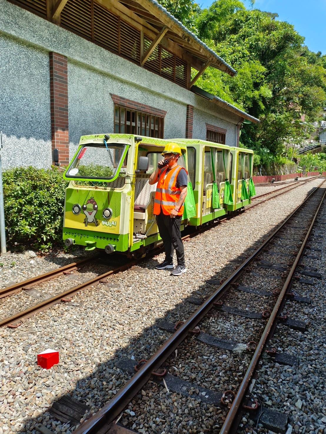 烏來台車員工駕駛車輛通訊教育訓練情形